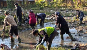 Arunachal: Over 5,000 kg waste removed from Yagamso River in Itanagar
