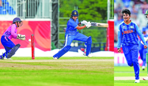 Asian Games: Charani, Shafali shine as India storm into semis