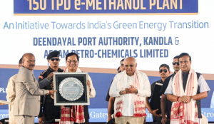 Assam-Gujarat green energy partnership: Foundation stone laid for e-methanol plant in Kutch