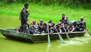 Assam Rifles, Indian Army conduct joint flood relief training in Agartala, Tripura