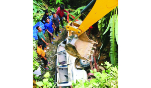 Assam Rifles assists in recovery of civil vehicle near Zochachhua, Mizoram