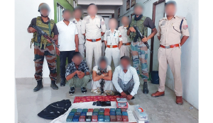 Assam Rifles seize Rs 2.10 cr heroin in Silchar