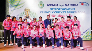 Assam women win friendly series 2–0 against Namibia