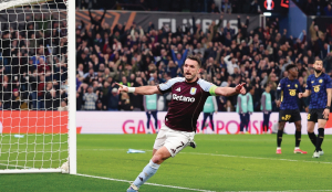 Aston Villa beats Lille to reach Europa League quarterfinals