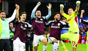 Aston Villa in Europa League final