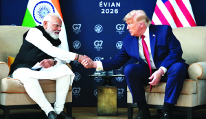 At G7, Modi, Trump discuss security, trade, West Asia