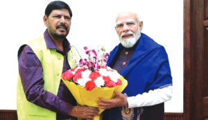 Athawale thanks PM for Rajya Sabha term