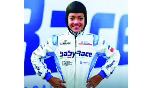Atiqa leaves behind Mercedes F1 juniors for pole position