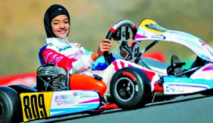 Atiqa Mir makes big impact on dream FIA Karting debut