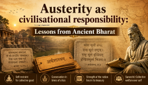 Austerity as civilisational responsibility: Lessons from Ancient Bharat