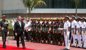 Australia Deputy PM Richard Marles recieves Guard of Honour in Delhi