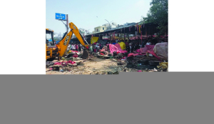 Azadpur mandi clears illegal encroachments, seized vegetables sent to children’s home