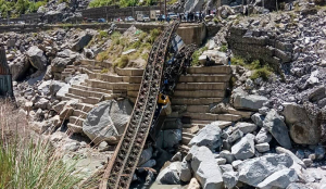 Bailey bridge collapses into Sutlej River in Kinnaur, overloaded dumper falls with structure