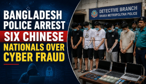Bangladesh police arrest six Chinese nationals over cyber fraud