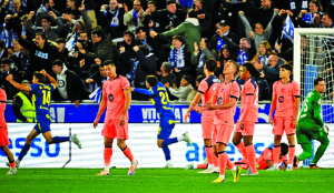 Barcelona’s 100-point bid ends in loss in Spanish league