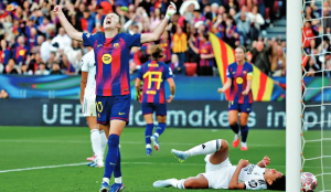 Barcelona in Women’s Champions League semis