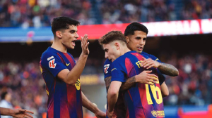 Barcelona regains lead of La Liga