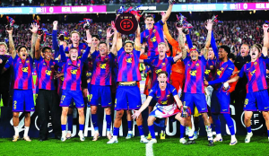 Barcelona retains Spanish league title