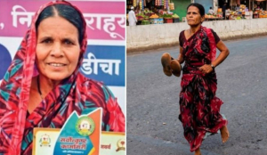 Barefoot Marathon Runner Honoured in Beed for Funding Daughters’ Education