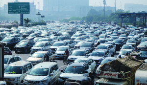 Barricades, checks, diversions: Central lanes choke amid protest