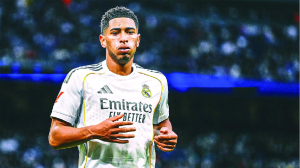 Bellingham sends message to fans with ‘drinking’ celebration