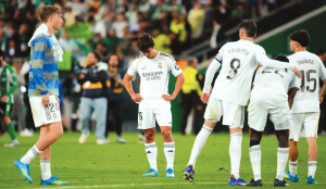Betis equalises in stoppage time; blow to Madrid’s slim title hopes