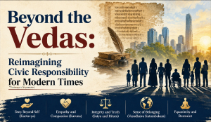 Beyond the Vedas: Reimagining Civic Responsibility for Modern Times