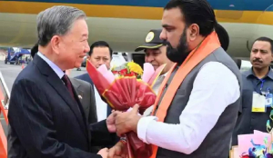Bihar CM Welcomes Vietnam President To Lam in Gaya Ji During India Visit