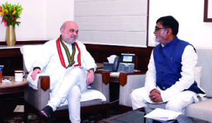 Bihar minister meets Shah, discusses cooperative sector