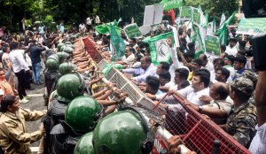 BJD stages protest in Odisha over textbook errors, seeks minister's resignation