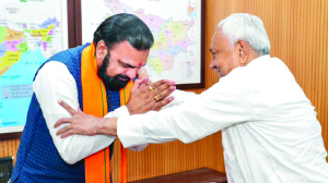 BJP’s first CM in Bihar sworn in