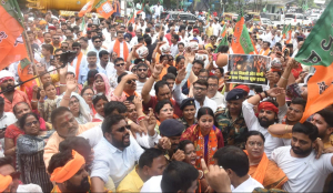 BJP, Congress workers clash in Jamshedpur during protest march; parties trade charges