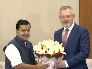 BJP chief Nitin Nabin meets Russian envoy, discusses bilateral ties