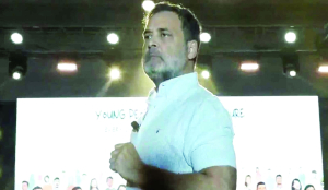 BJP criticises Rahul Gandhi for skipping student programmes