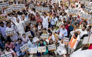 BJP demands AAP expel Trilokpuri councillor over sanitation worker's death