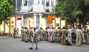 BJP ex-MLA’s daughter detained amid Delhi crackdown on anti-CEC protest