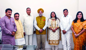 BJP MPs meet L-G, assure to work together for a Viksit Delhi