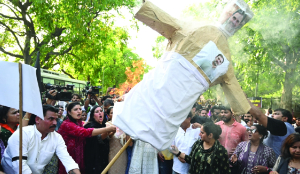 BJP women leaders slam INDIA Bloc over women’s quota defeat