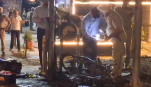 Blast Outside BSF Headquarters Jalandhar Delivery Boy Scooter Explosion Probe Underway