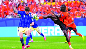 Brian, Dutch roll in rain to win over Tunisia