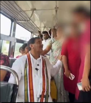 BRS accuses Telangana Congress MLA of inappropriate conduct with girl student