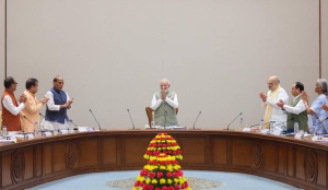 Cabinet gives standing ovation as PM Modi becomes longest-serving elected Prime Minister