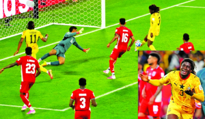 Caleb Yirenki’s late goal gives Ghana 1-0 victory over Panama in World Cup