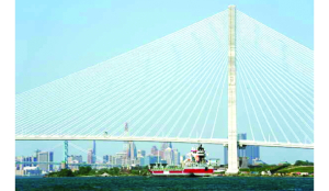Canada celebrates completion of new Detroit River bridge