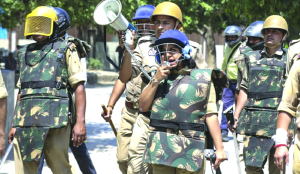 Capital on alert after Noida workers’ protest turns violent