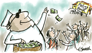 Cash in hand, capacity in retreat?