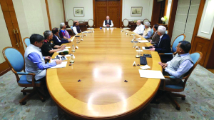 CCS reviews West Asia crisis