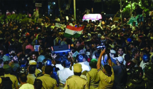 CCTV footage shows CJP protesters reached 100 metres of Parliament