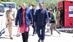 CEC Gyanesh Kumar Visits Uttarkashi border areas to review poll preparedness