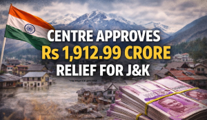 Centre approves Rs 1,912.99 crore relief for for J&K